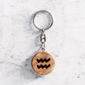 Aquarius Zodiac sign keychain