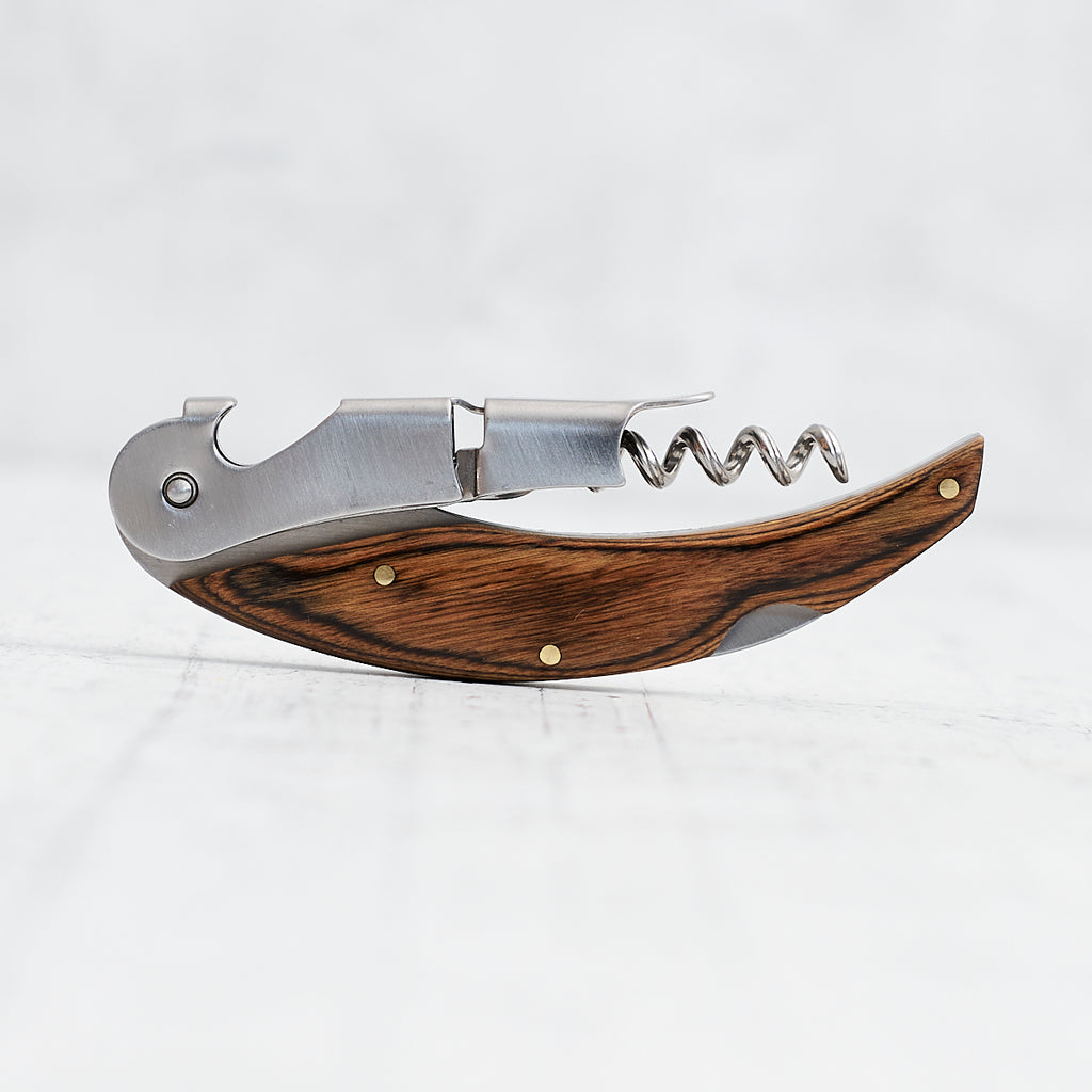 "Oak" corkscrew in oak wood