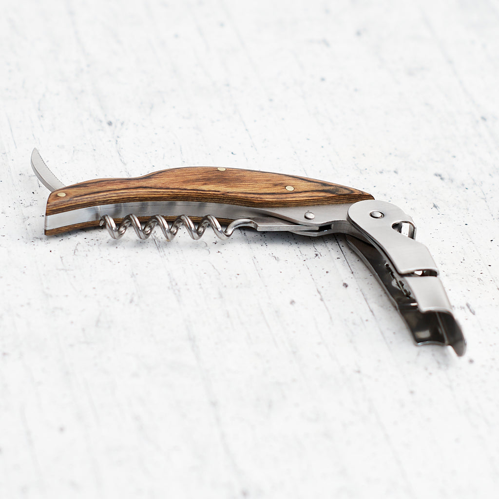 "Oak" corkscrew in oak wood