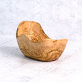 Hand-carved olive wood bowl