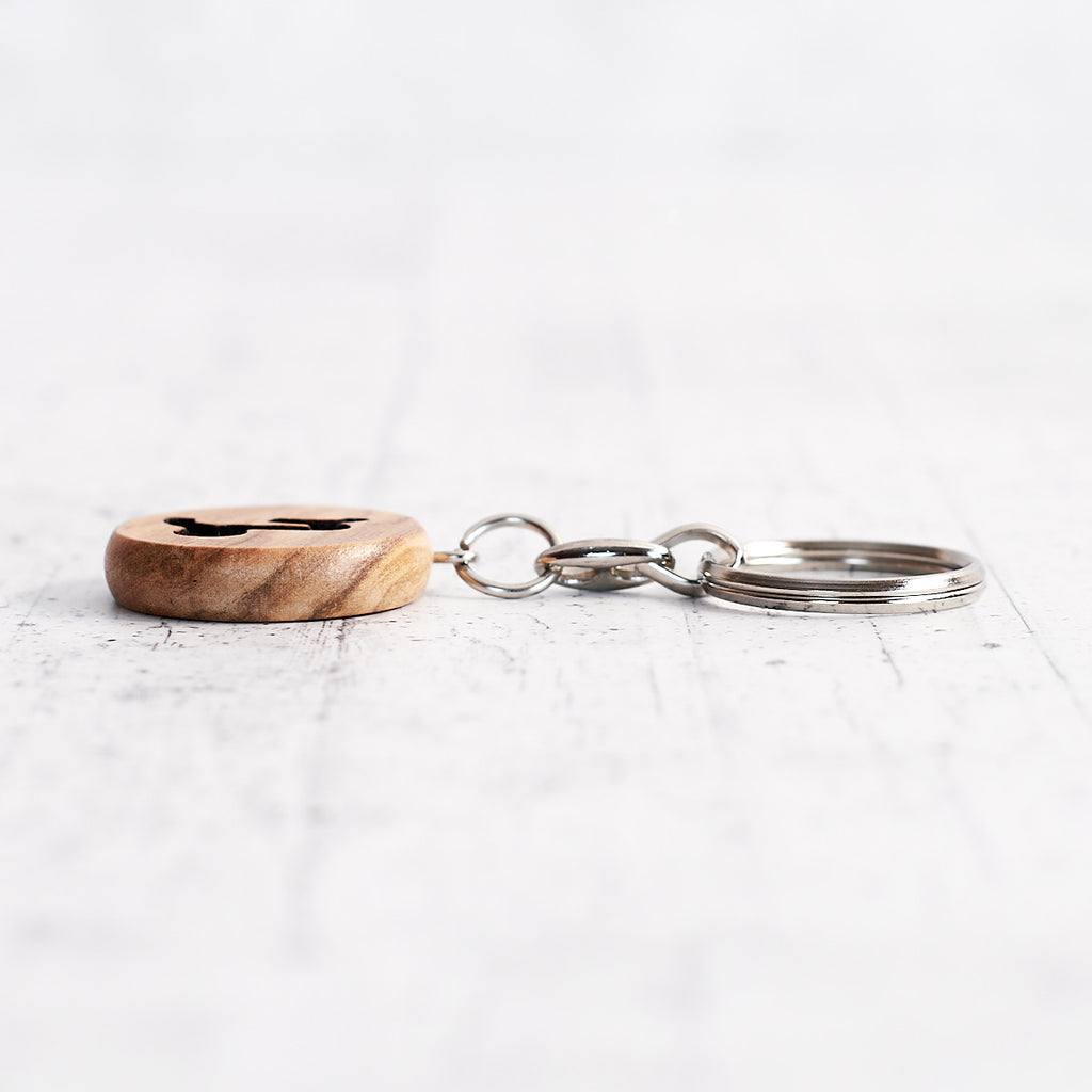 "Capricorn" zodiac sign keyring