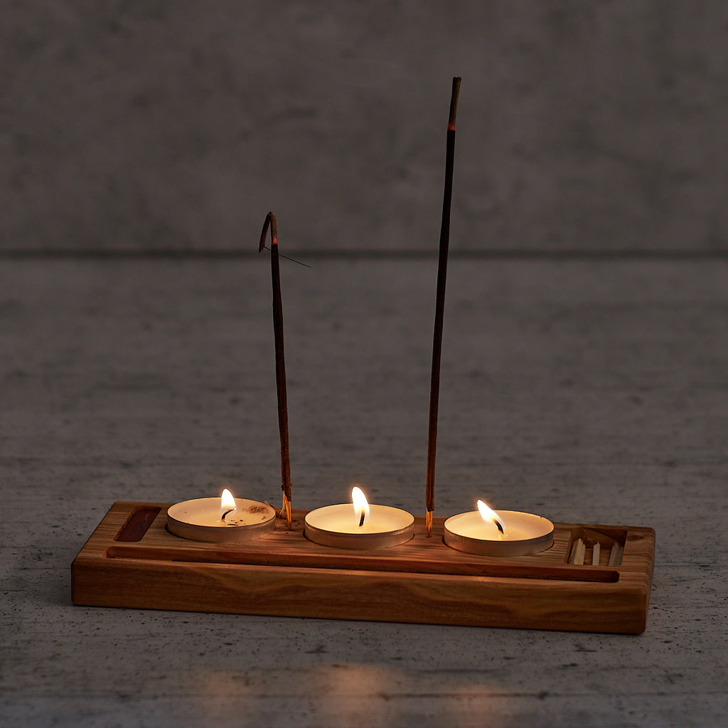 Candle and incense holders