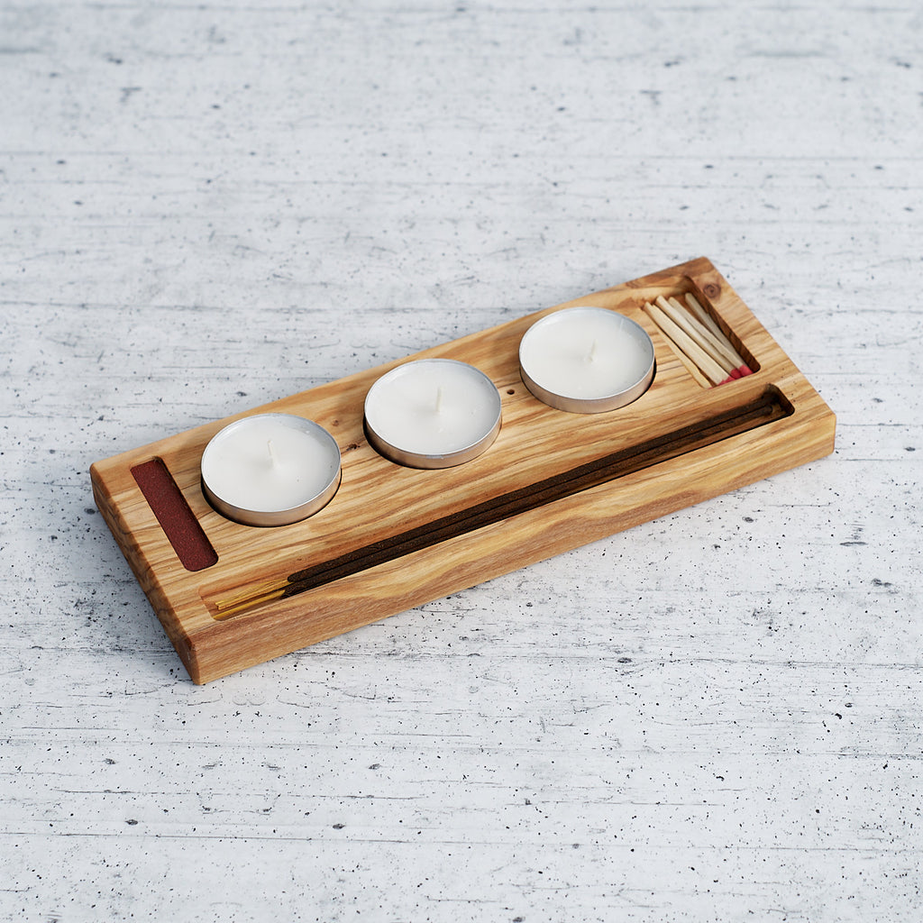 Candle and incense holders