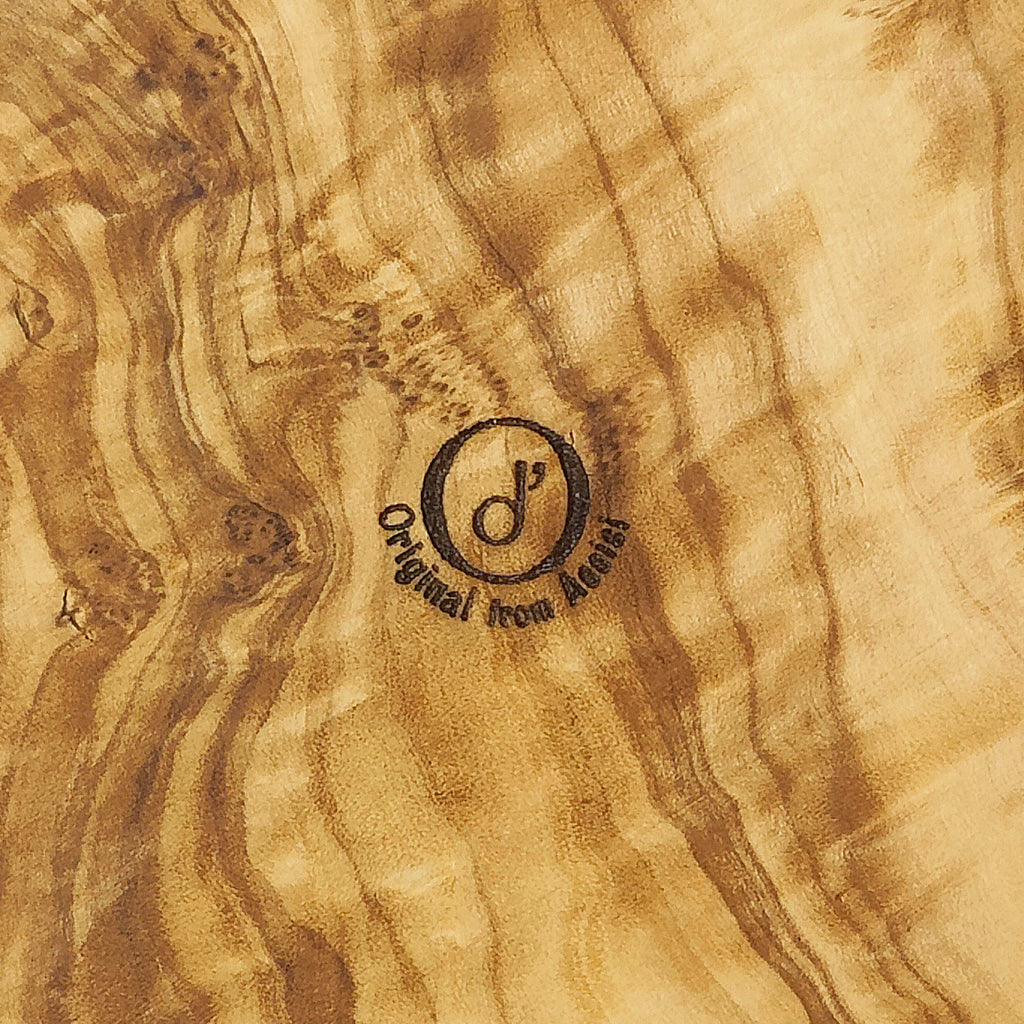 Porta saponetta "Perugia" in legno di olivo