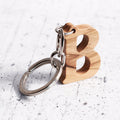 Keychain with initial "B"