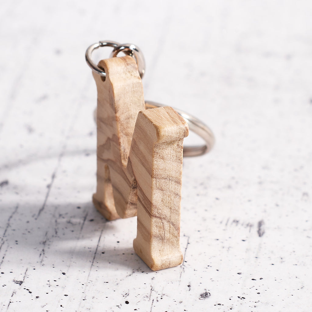 "M" initial keyring