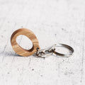 "O" Initial Keychain