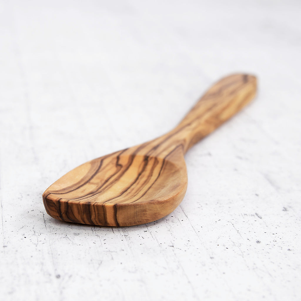 Mestolo chef in legno di olivo