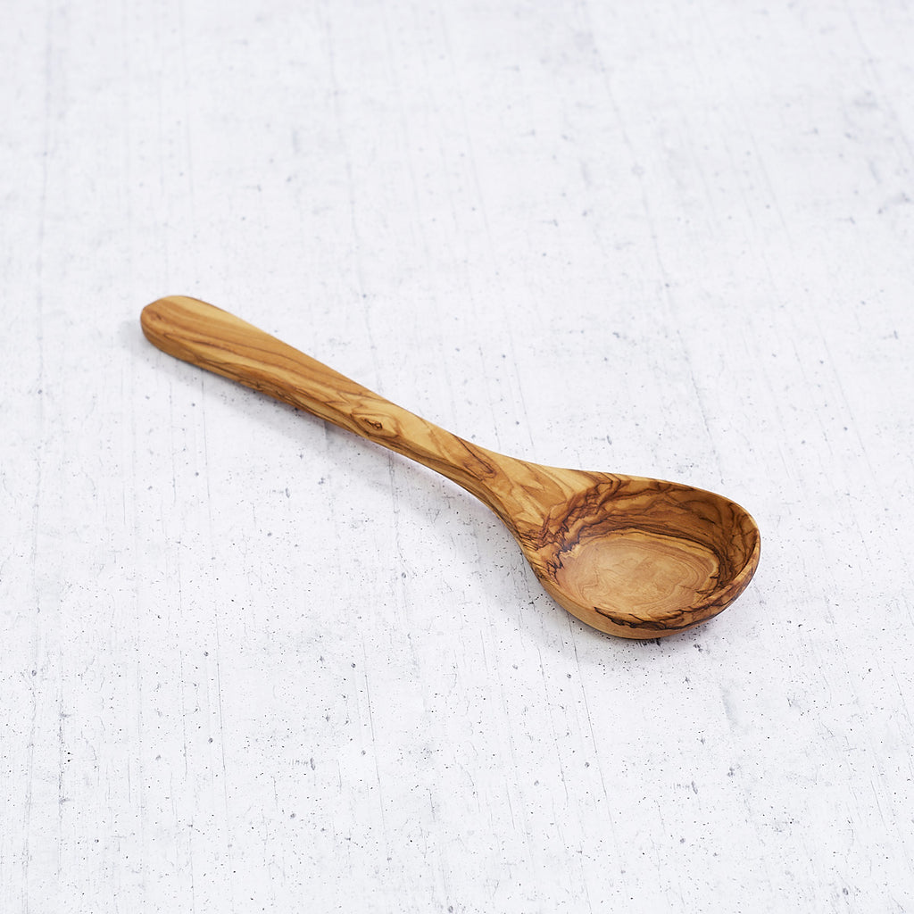 Olive wood ladle