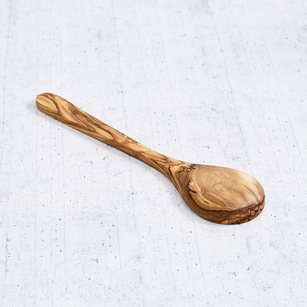 Olive wood ladle
