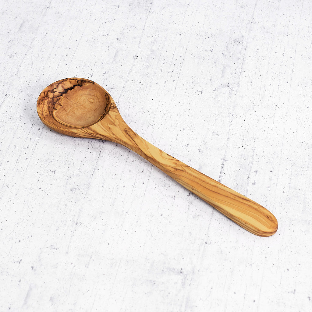 Olive wood ladle