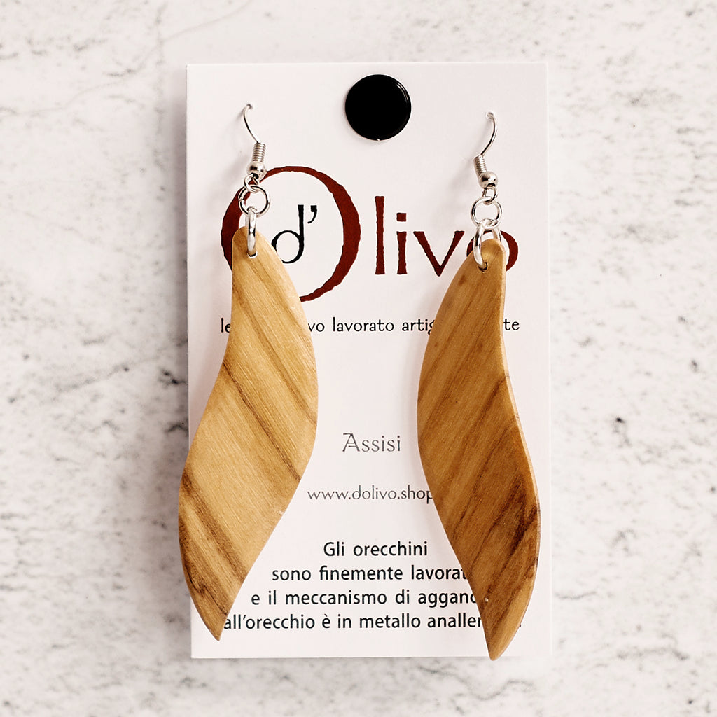 Francesca Wooden Earrings