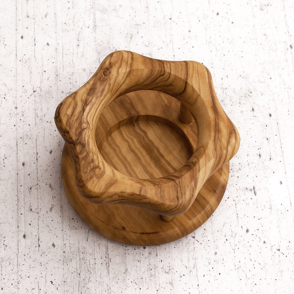 "Firenze" Olive Wood Oil Cruet