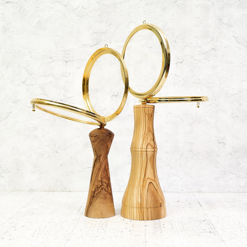 "800" Monstrance - in olive wood for the display of the large host