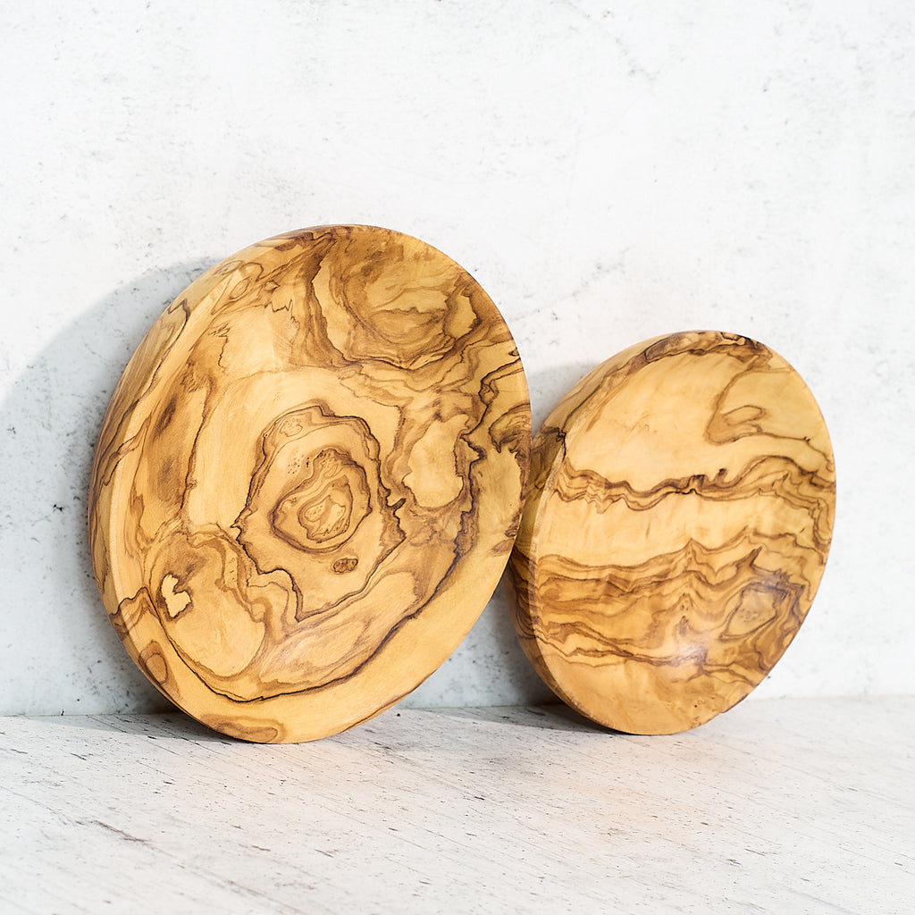 Olive wood paten "Saint Elijah"