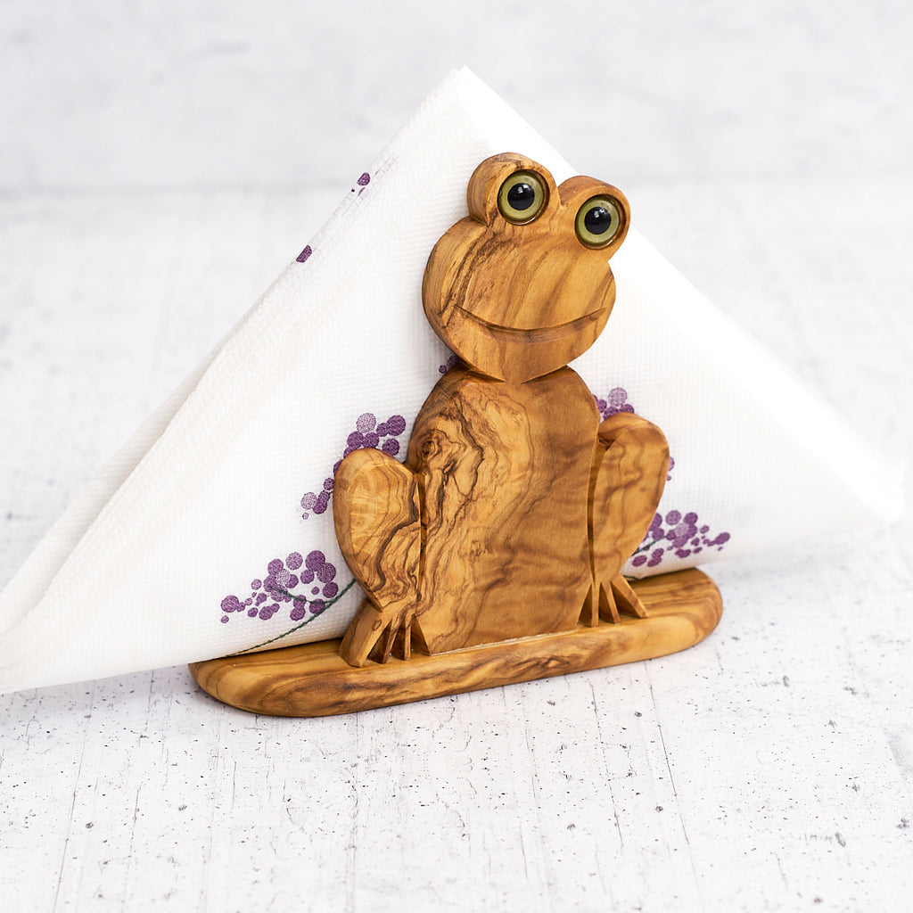 Frog napkin holder