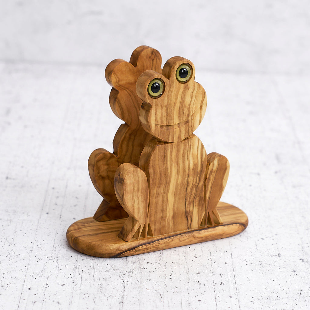 Frog napkin holder