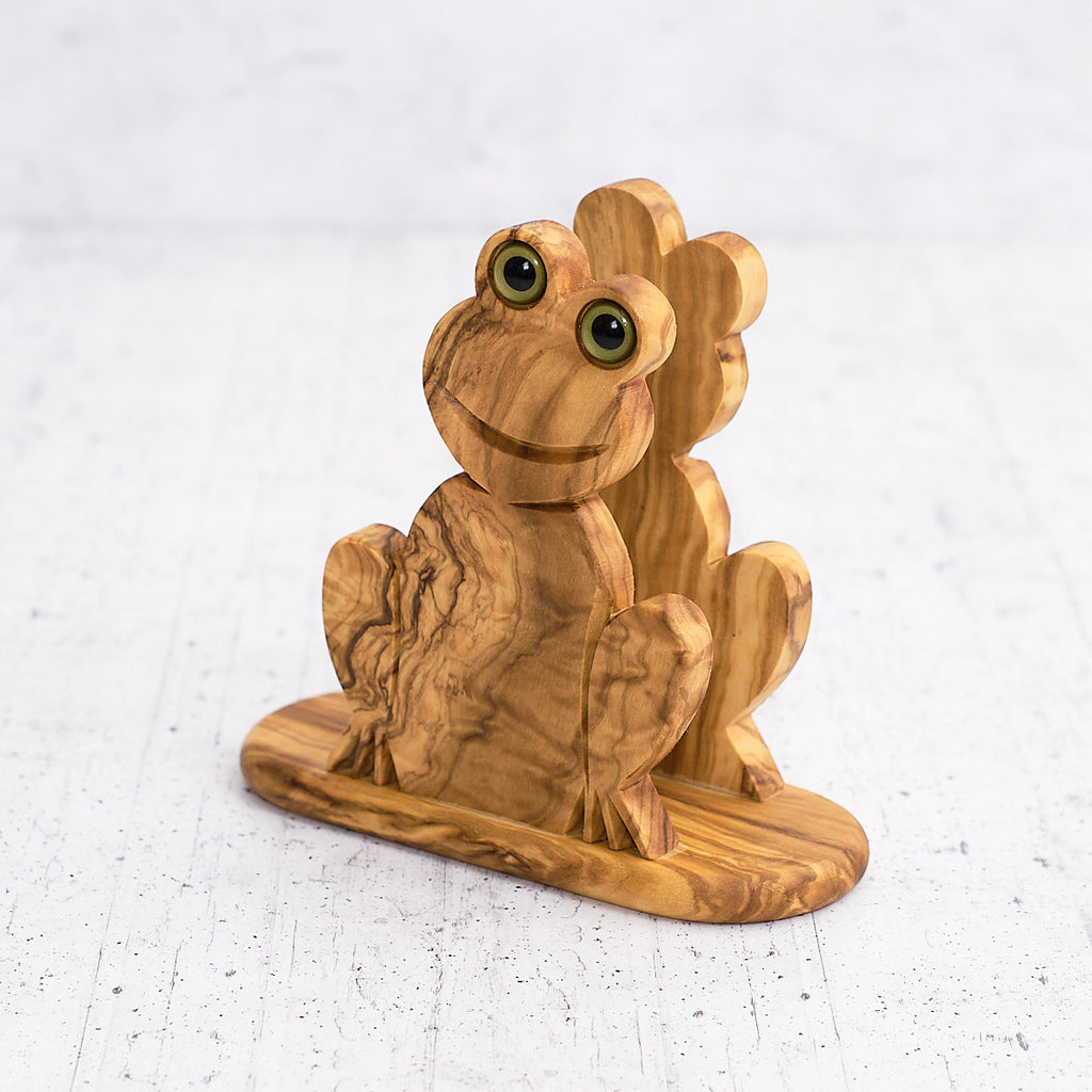 Frog napkin holder