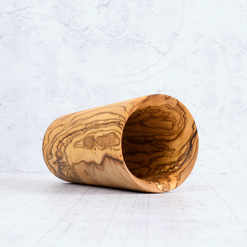 Olive wood ladle rest