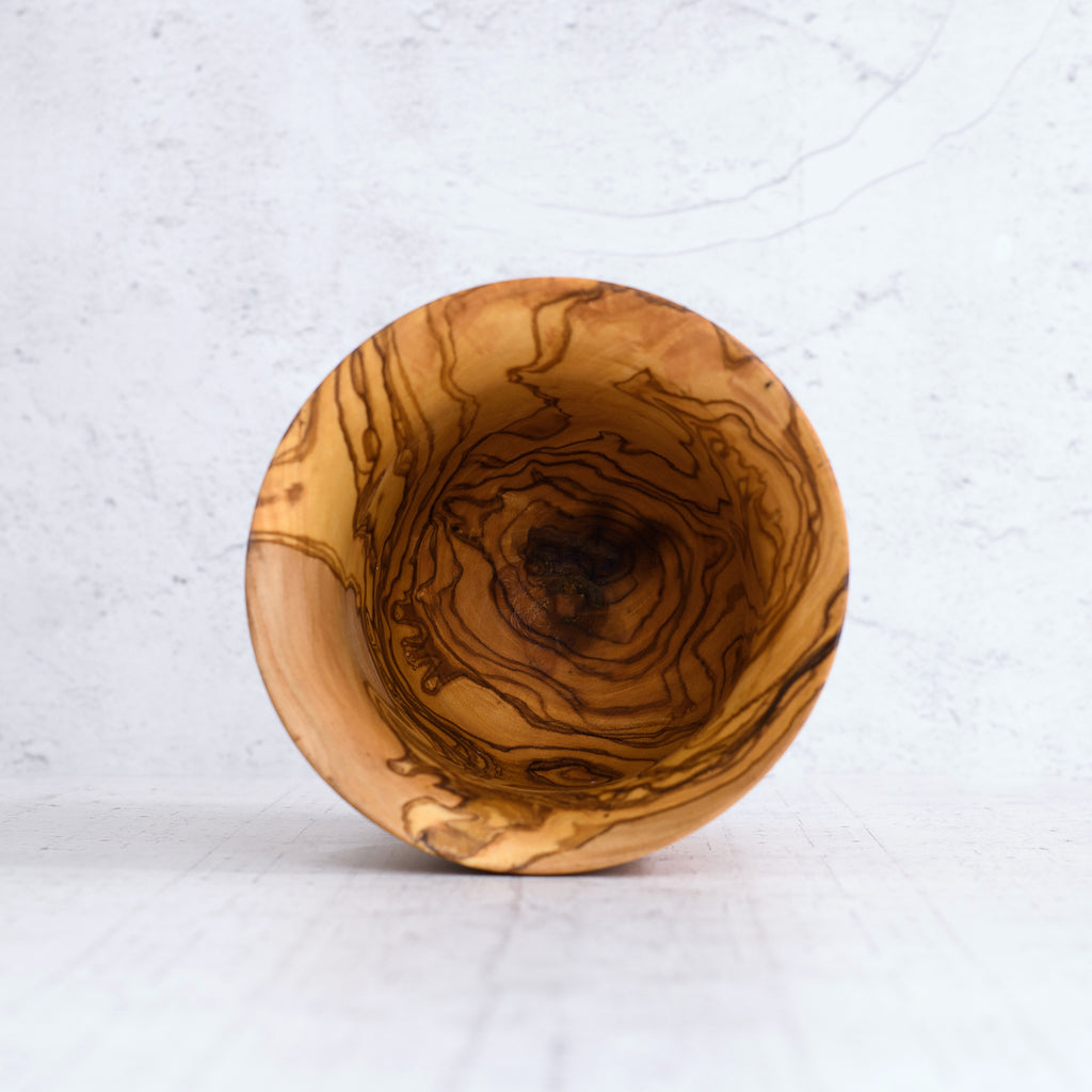 Olive wood ladle rest