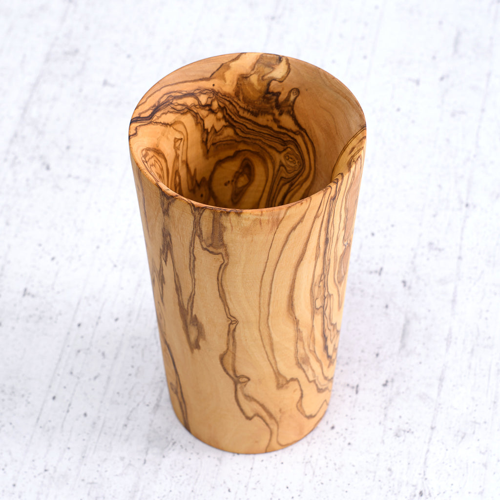 Olive wood ladle rest