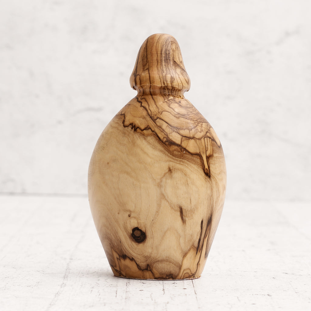 Holy Family in olive wood - hand carving