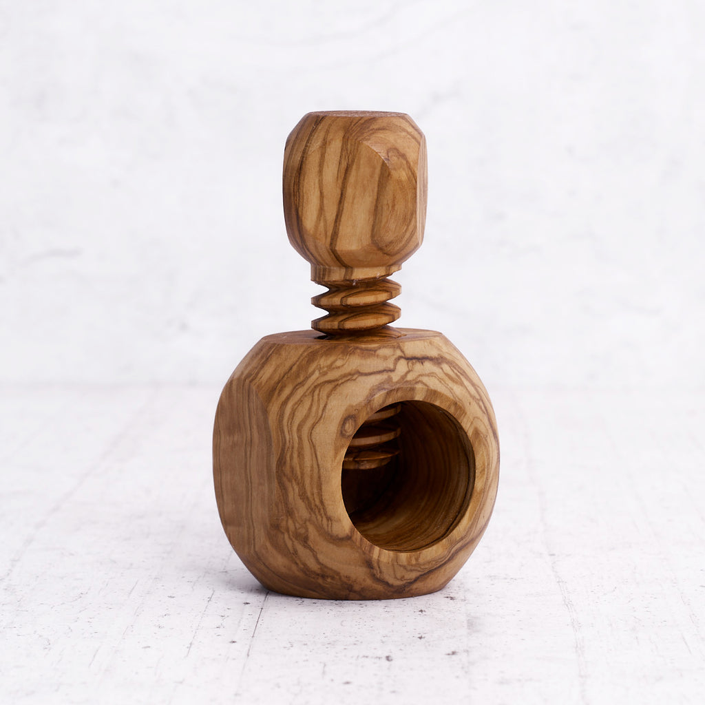 "Dimer" olive wood nutcracker