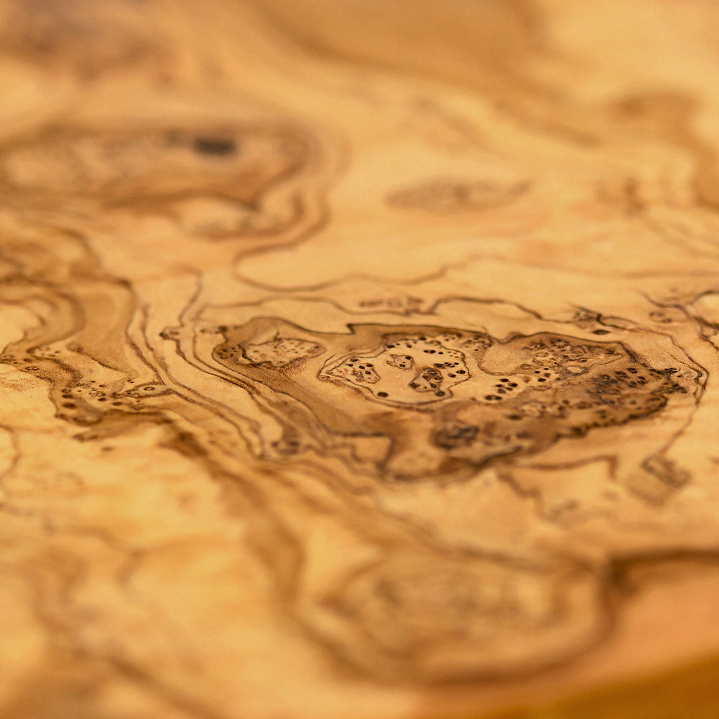 Tagliere "Napoli" in legno di Ulivo