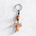 "Tau Via Portica" keyring